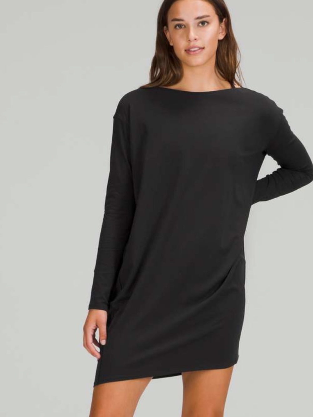 LULULEMON | Back in Action Dress in Black | 8